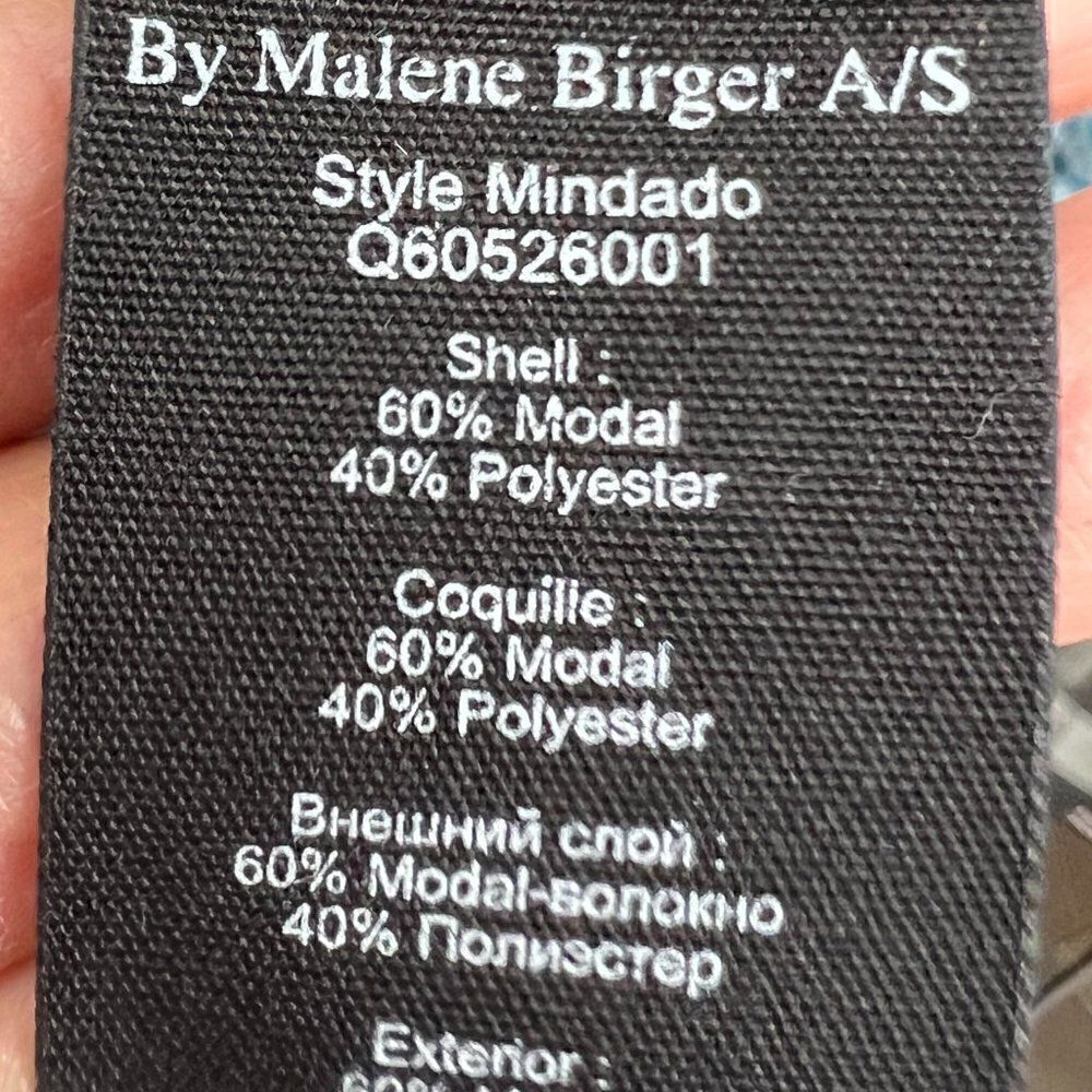 𝅺NWOT Malene Birger, Top with knot, Size L - Picture 5 of 5